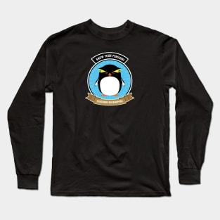 Southern Rockhopper Penguin - Know Your Penguins Long Sleeve T-Shirt